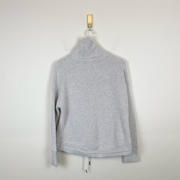 Sweaty Betty Bouclé Funnel Neck Sweatshirt Size Medium - Picture 9 of 11